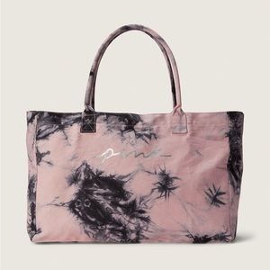Pink Victoria’s Secret Canvas Tote (New with Tags)